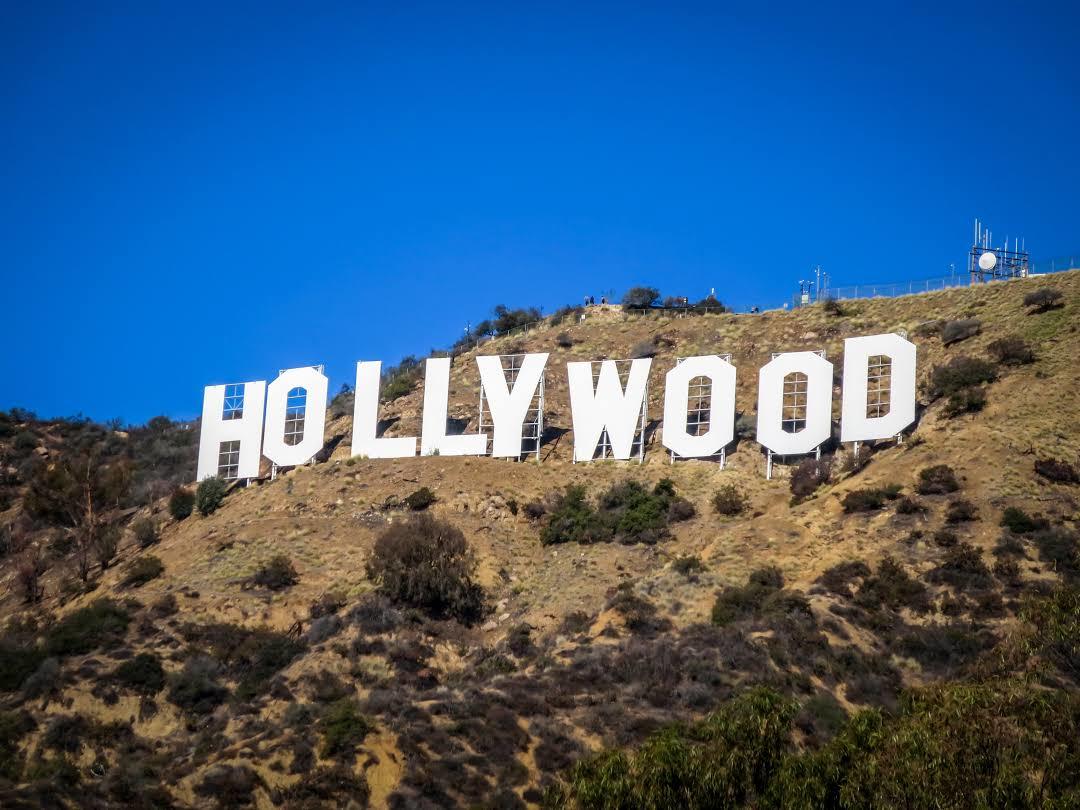 Hollywood Schriftzug